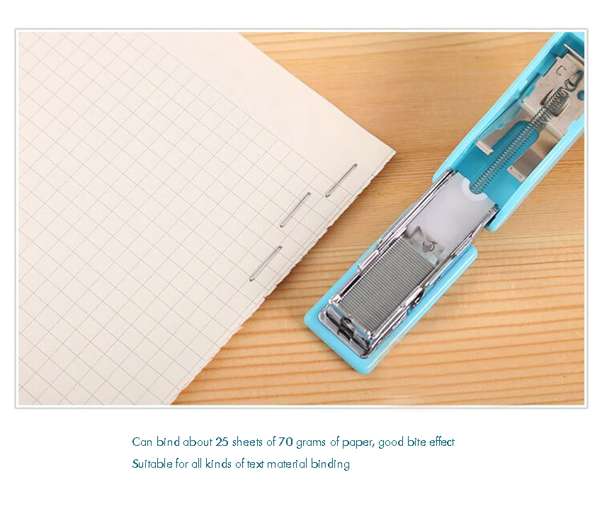 Universal 24/6 Chisel Point Standard Colorful Staples, 3.4cm Length, 800/Box, Paper Book Binding Staples Fits Standard Staplers
