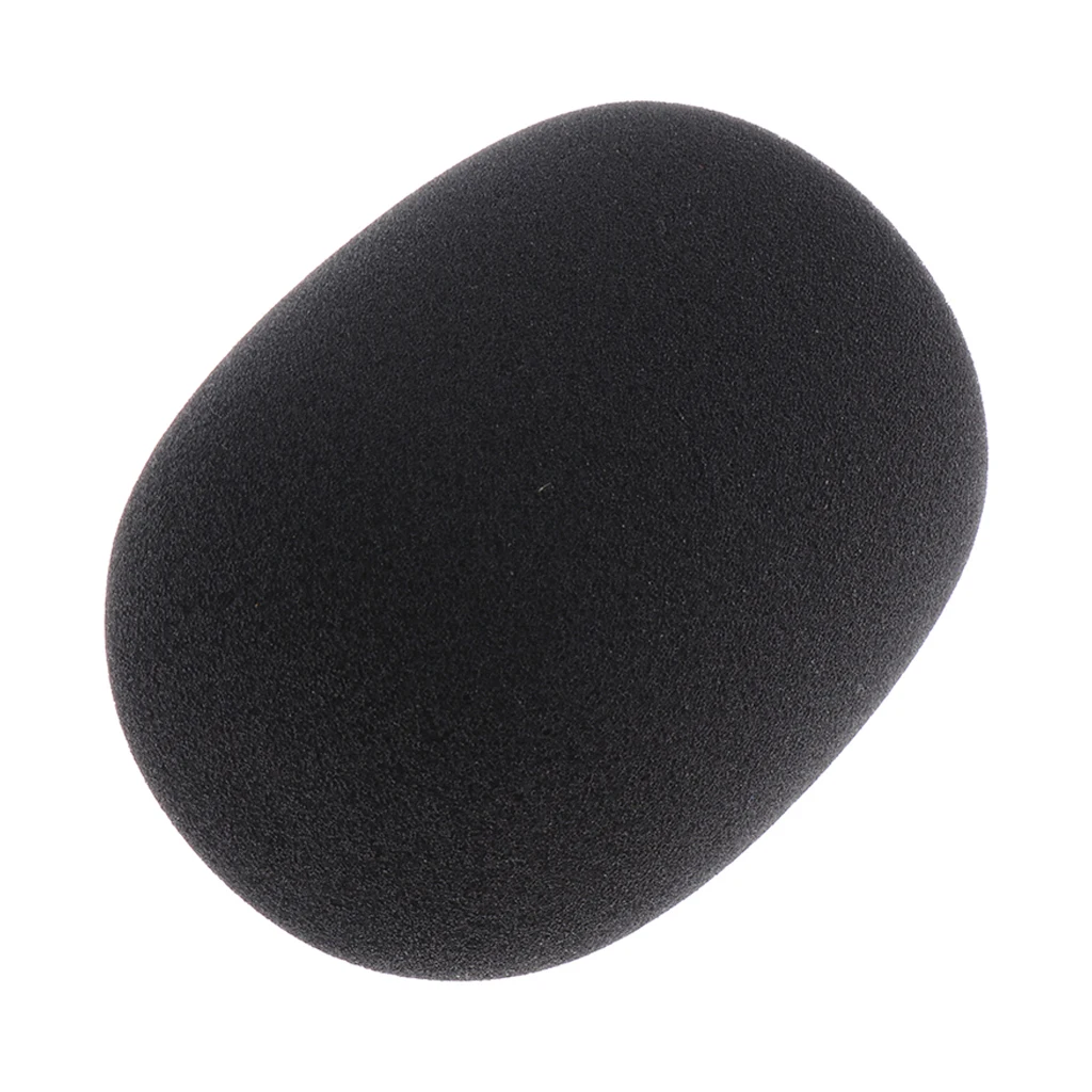 

Large Size Microphone Mic Sponge Foam Cover Mic for Condenser Mic 5cm Dia
