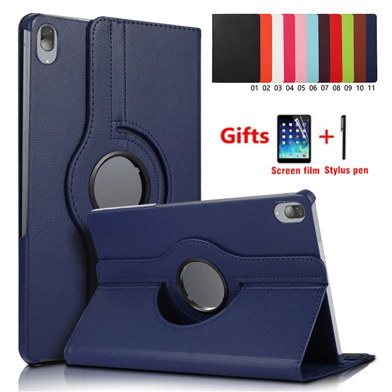 Вращающийся на 360 Градусов Кожаный чехол-подставка для Lenovo P11 чехол планшетов Tab Pro