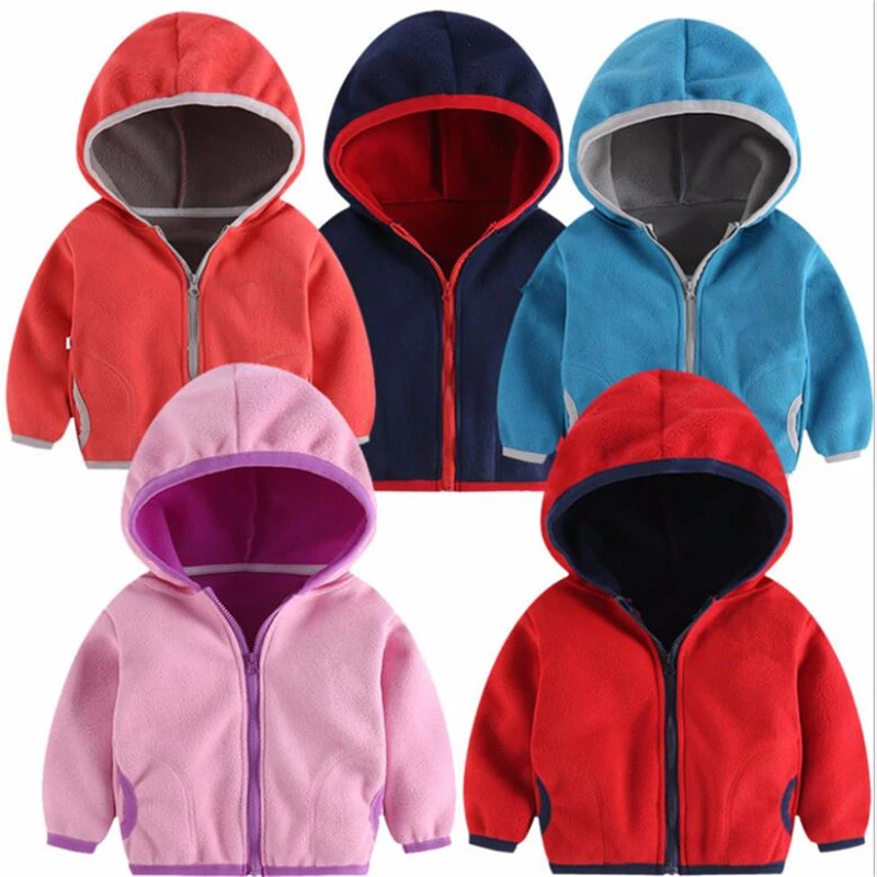 

LILIGIRL 1-10 Years Baby Children's Jacket for Boys and Girls Zipper Hooded Jackets 2021 New Kids Warm Tops Clothes Sweatshirt