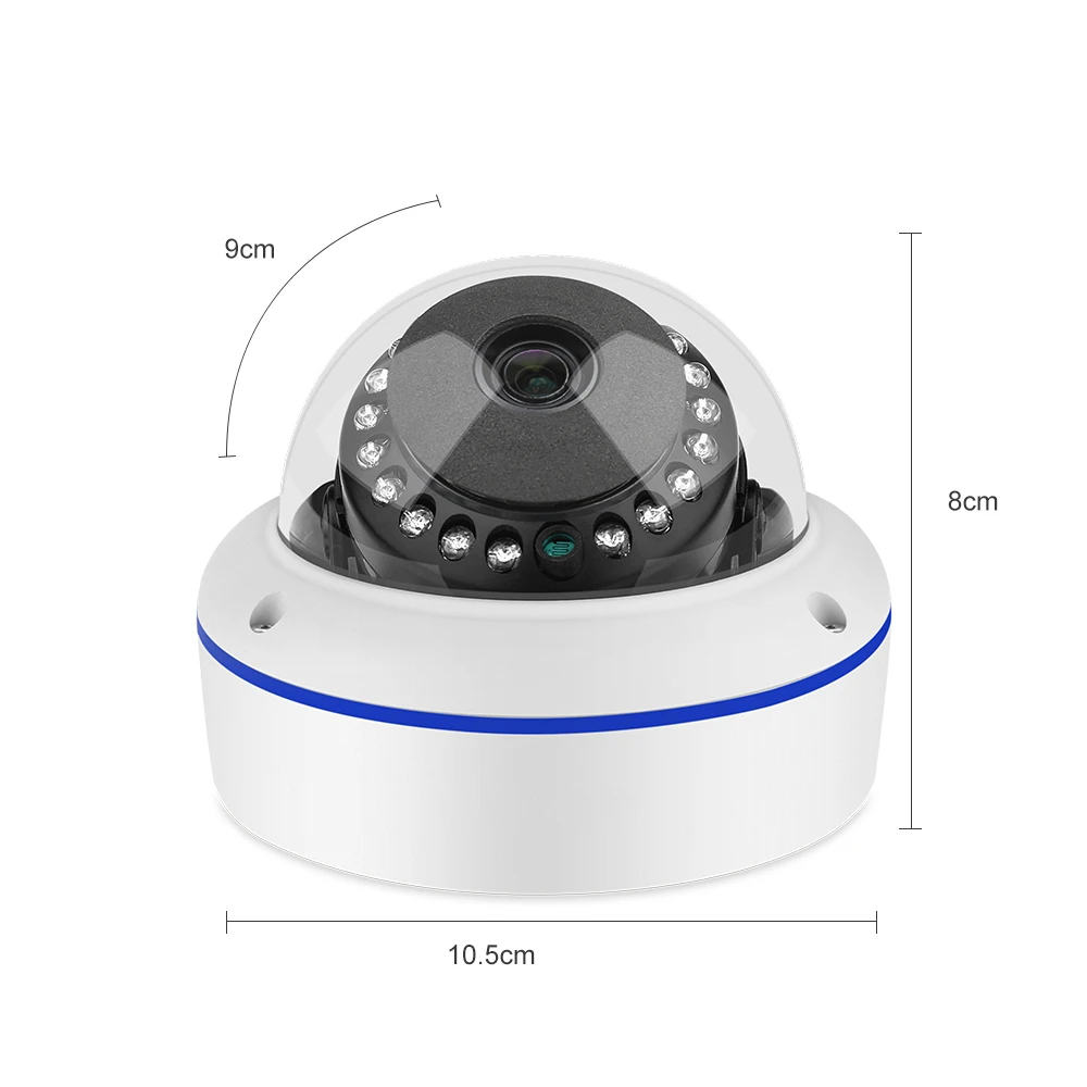 Система видеонаблюдения беспроводная NVR 8 каналов IP HD 960P P2P ИК ночное видение Plug Play