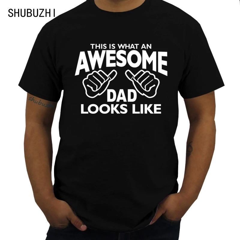 Потрясающая рубашка для папы это потрясающий DAD looks Like оригинальный подарок