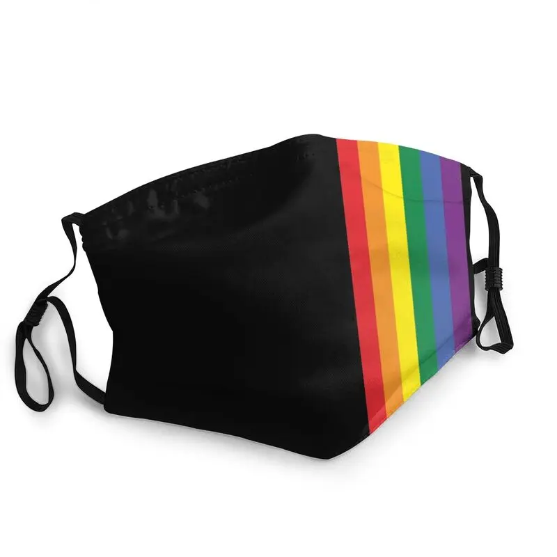 

Rainbow Pride LGBT Reusable Face Mask Unisex Transgender Gay Lesbian Mask Anti Dust Protection Cover Respirator Mouth-Muffle