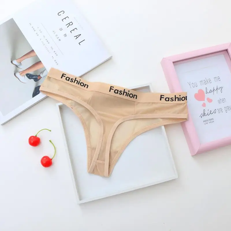 Модное Горячее предложение 2019 сексуальные стринги Прозрачное нижнее белье для