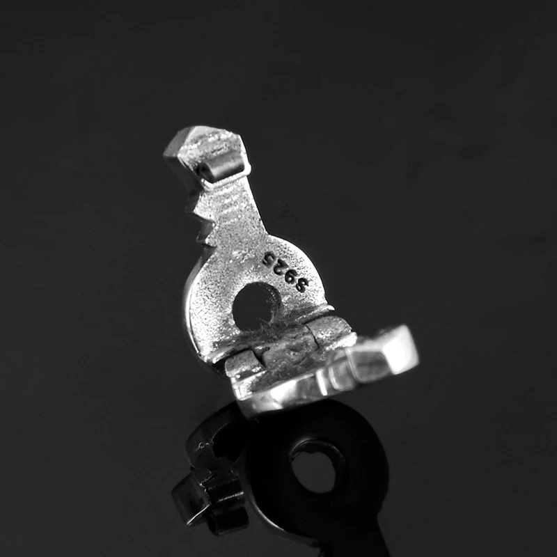 Новые 925 пробы Серебряные бусы-клипсы в форме ключа для изготовления ювелирных