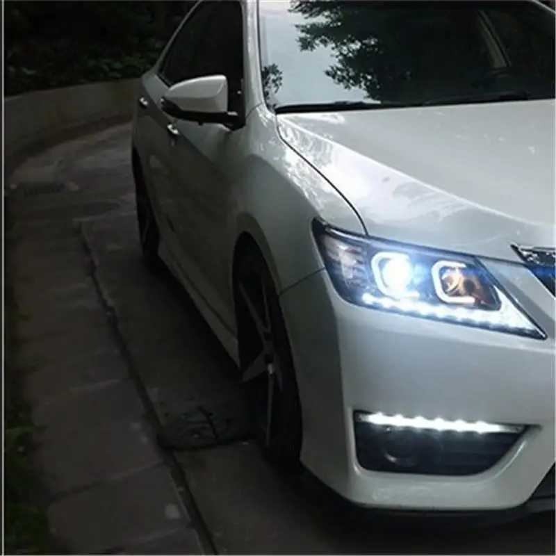 Автомобильные дневные ходовые фары Luces Drl светодиодные Neblineros задние в сборе 12 13 14