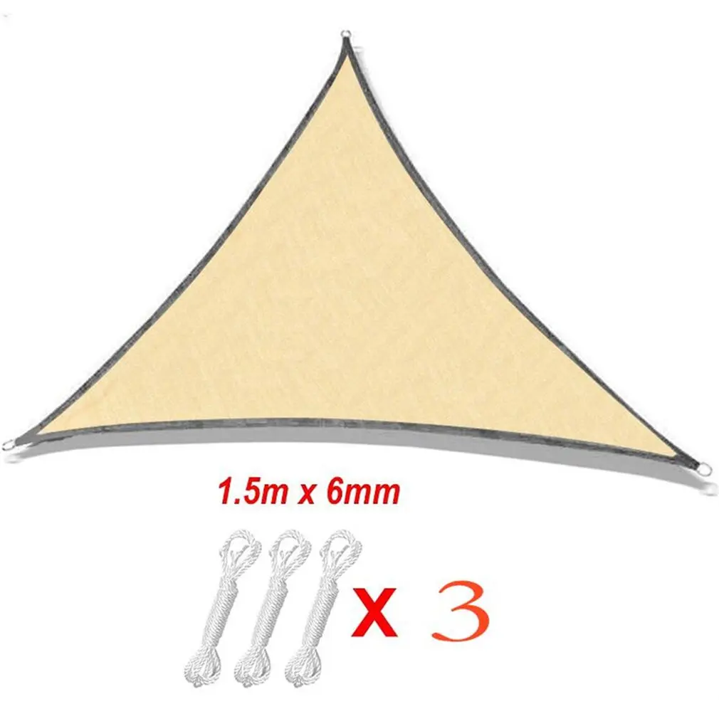 

Sturdy Outdoor Sunshade Sail Anti-ultraviolet Sunshade Canopy Oxford Cloth Waterproof Multifunctional Sunshade Sail