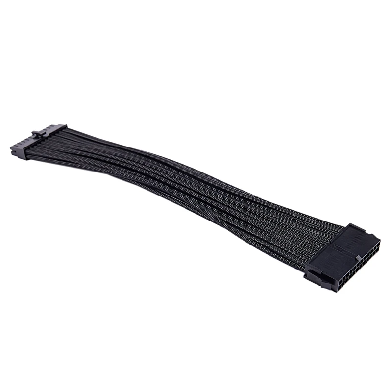 Basic Extension Cable Kit1Pcs ATX 24Pin/EPS 4+4Pin/PCI-E 8Pin/PCI-E 6Pin Power Cable(Black) | Компьютеры и офис