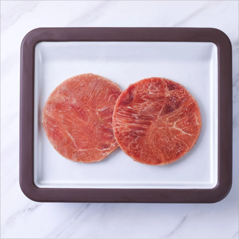 

Rolled Ice Cream Maker Rectangle Anti Griddle Pan with 2 Spatulas for Healthy Homemade Fried Ice Yogurt Machine Pan