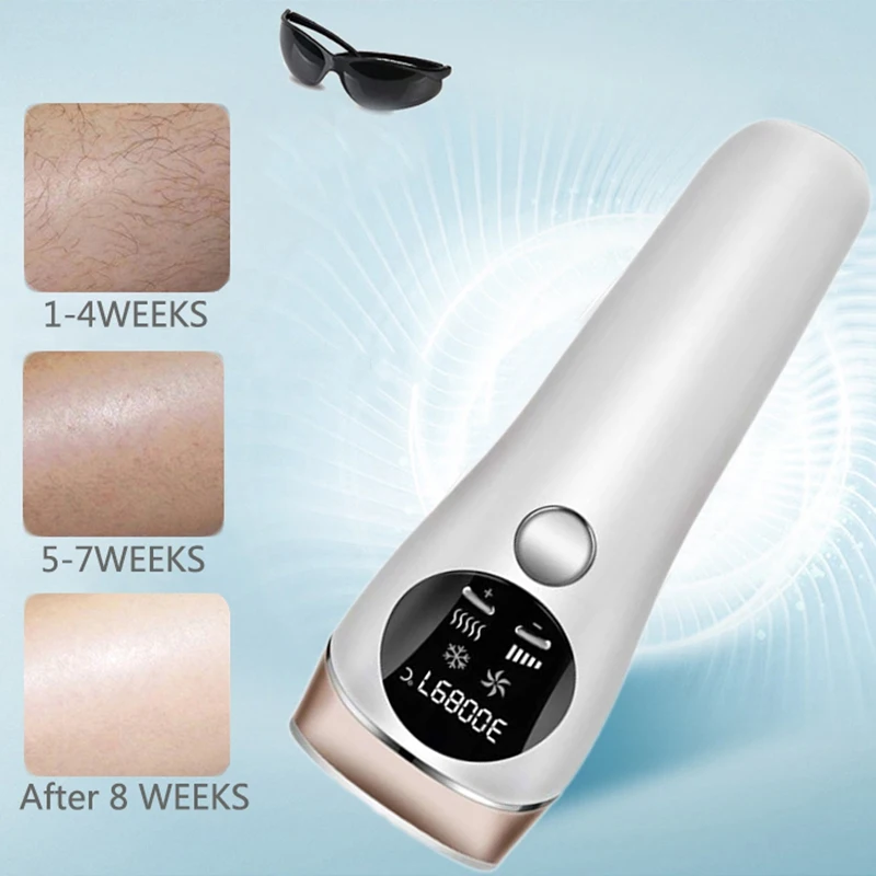 

500000 Flash IPl Permanent Hair Removal Whole Body Epilator for Women Electric Painless Hair Removal Machine