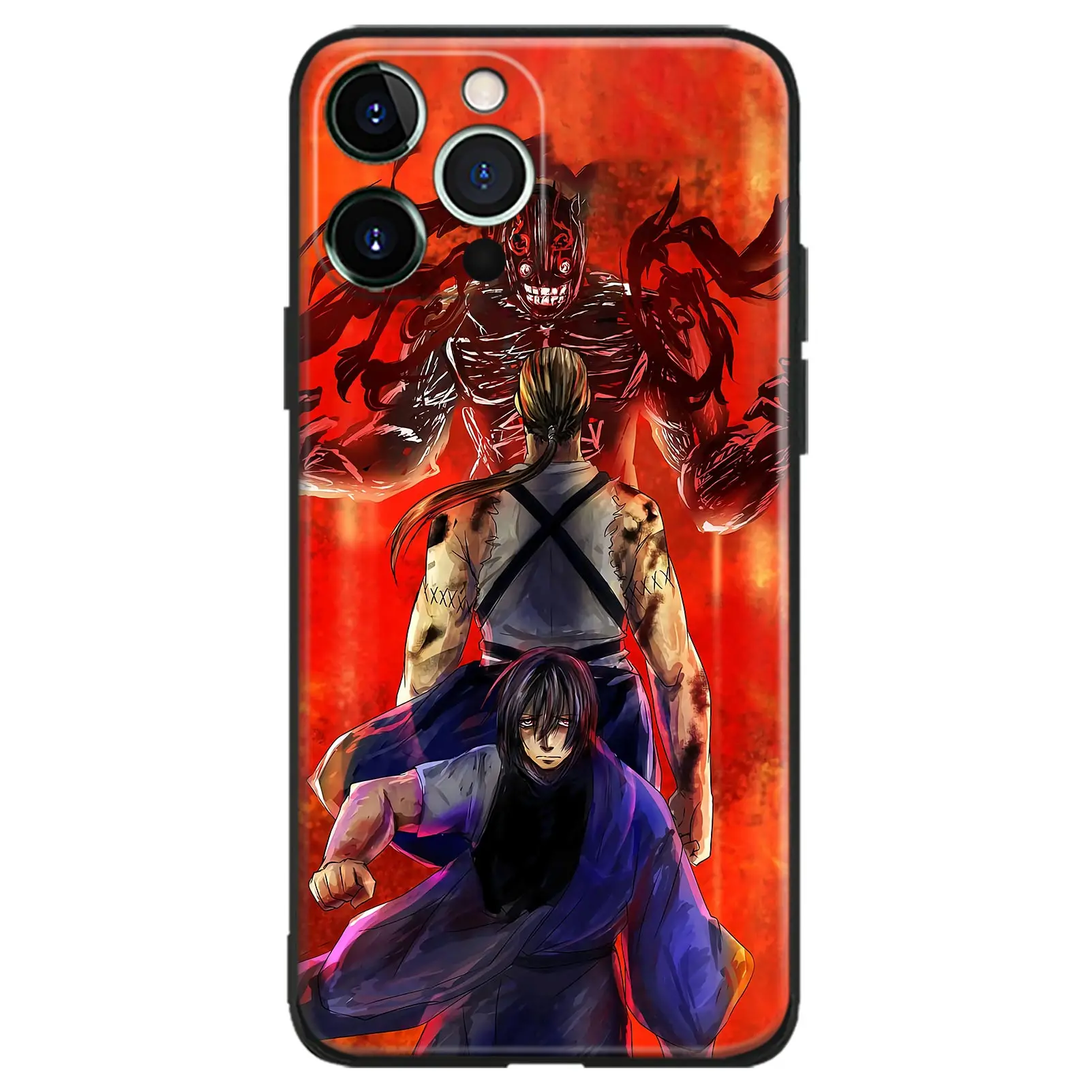 

Чехол для телефона Shinmon and Konro Demon Fire Force с аниме для IPhone 13 12 11 Mini Pro XS Max 6s SE X XR 7 8 Plus, мягкий чехол