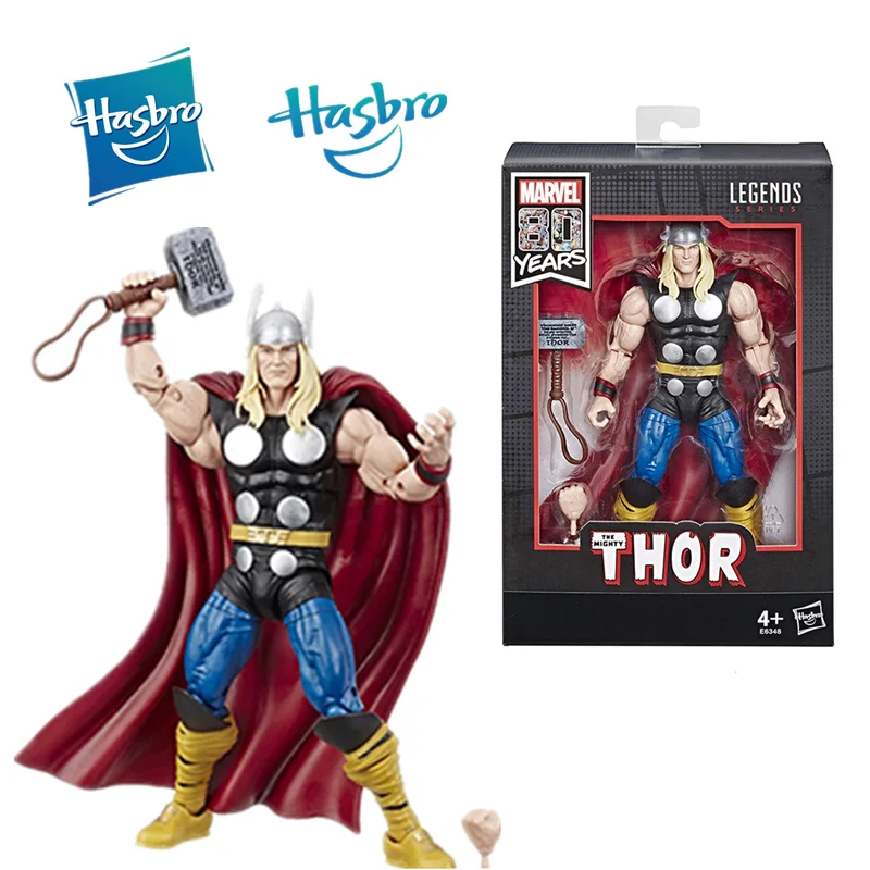 

Hasbro Marvel Anime Figures Thor 6-inch Movable Doll Model Children Adult Toys for Children