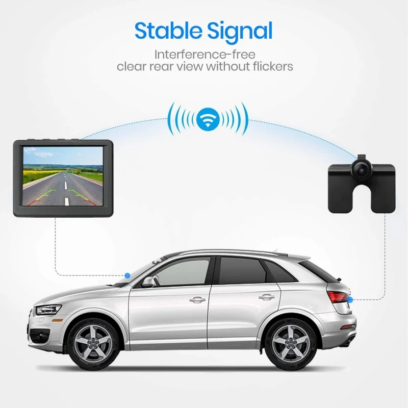 HD Автомобильная фронтальная камера заднего вида универсальные встроенные