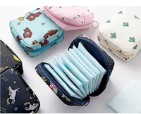 small cosmetic bag girl lipstick bag women make up organizer bag beautician makeup pouch sanitary pads bags toiletry beauty case