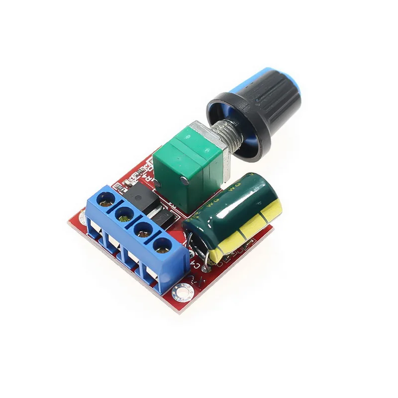 5A 90W PWM 12V DC Motor Speed Controller Module DC-DC 4.5V-35V Adjustable Regulator Control Governor Switch 24V | Обустройство дома