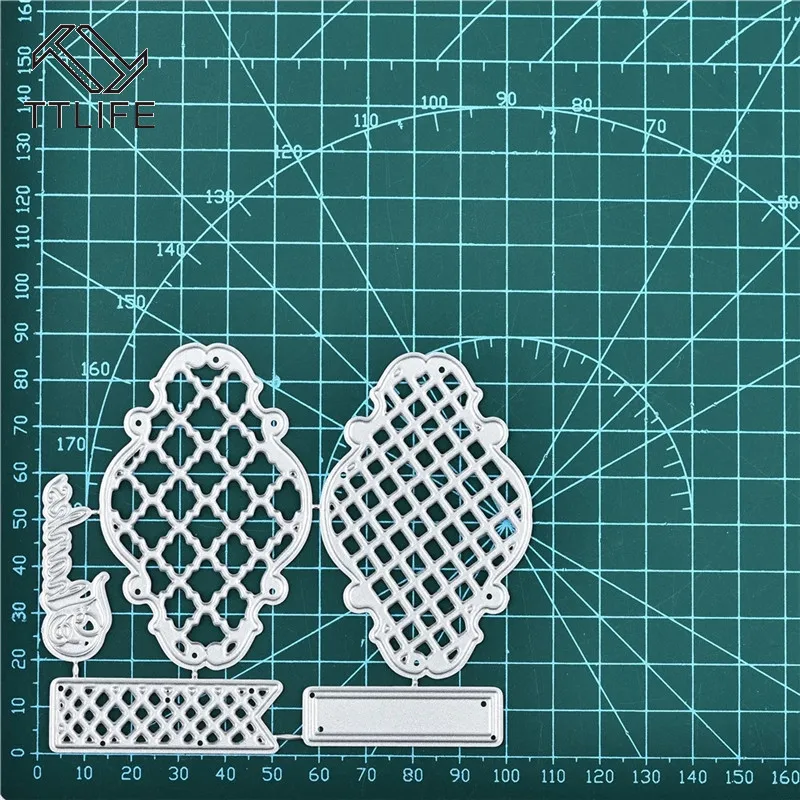 TTLIFE неправильная рамка металлические режущие штампы для DIY скрапбукинга