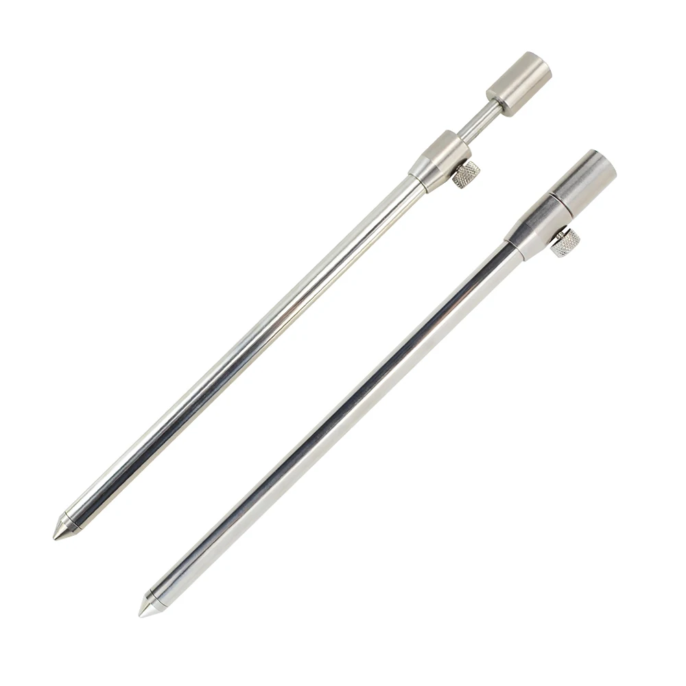 

2 Pieces Carp Fishing Stainless Steel Bank Sticks Fishing Rod Pod Support