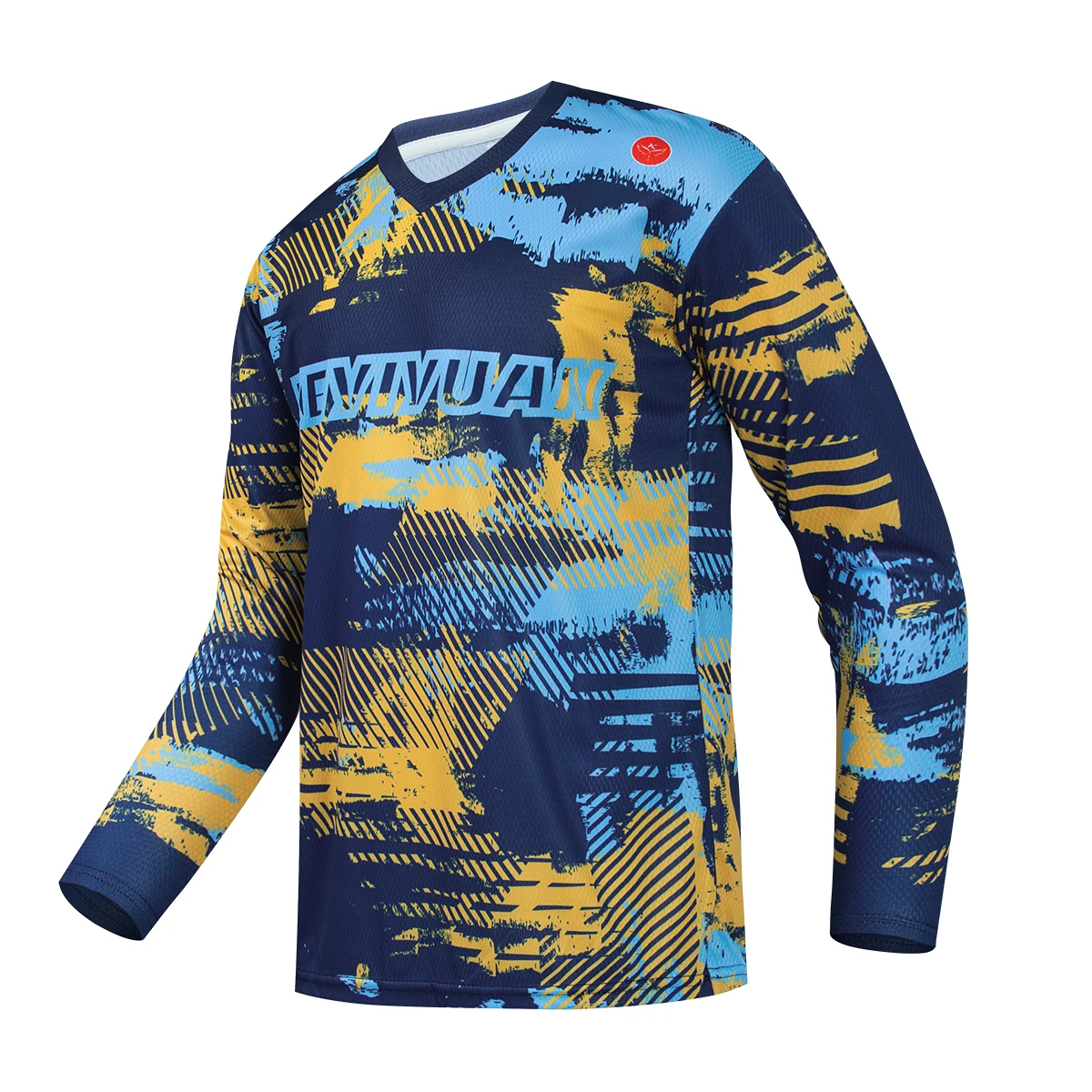 

Футболка велосипедная KEYIYUAN мужская с длинным рукавом, рубашка для горного велосипеда, горнолыжного спорта