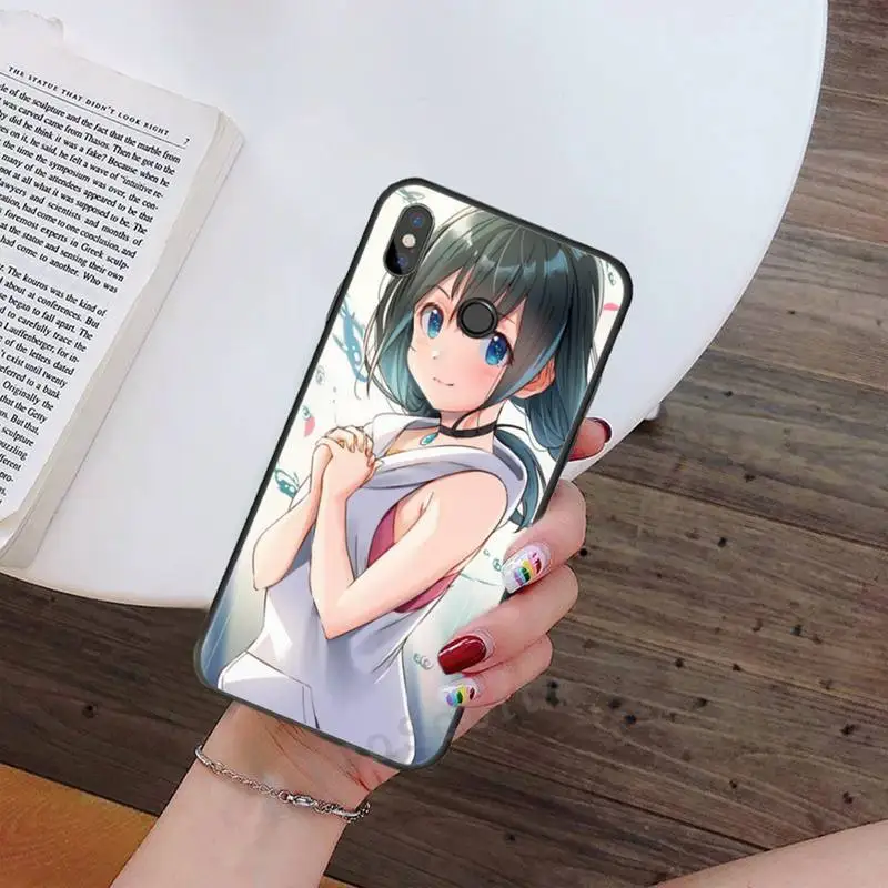 

Weather child Japan anime movie Phone Case For Xiaomi Redmi note 7 8 9 t max3 s 10 pro lite Luxury brand shell funda coque