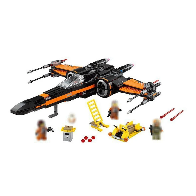 05145 Звездные войны Poe's X-Wing Fighter строительные блоки кирпичи фигурки Модель