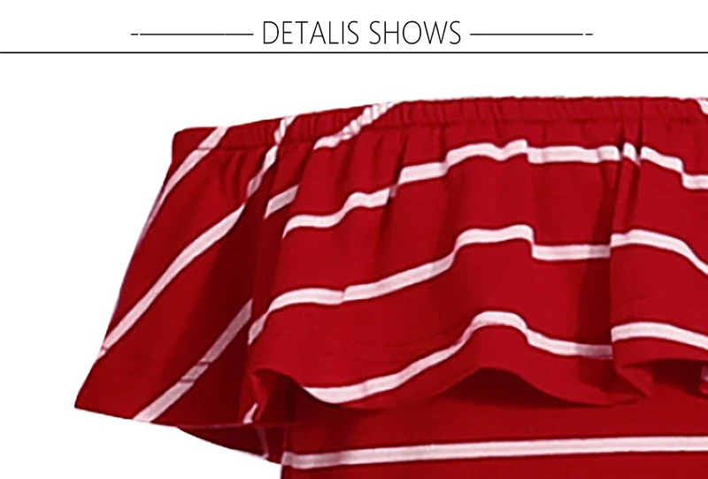 

Sexy Mommy and Me Clothes Family Look Stripe Straight Shoulder Children Dresses Women Dress Summer Dress Mother Daughter Dresses