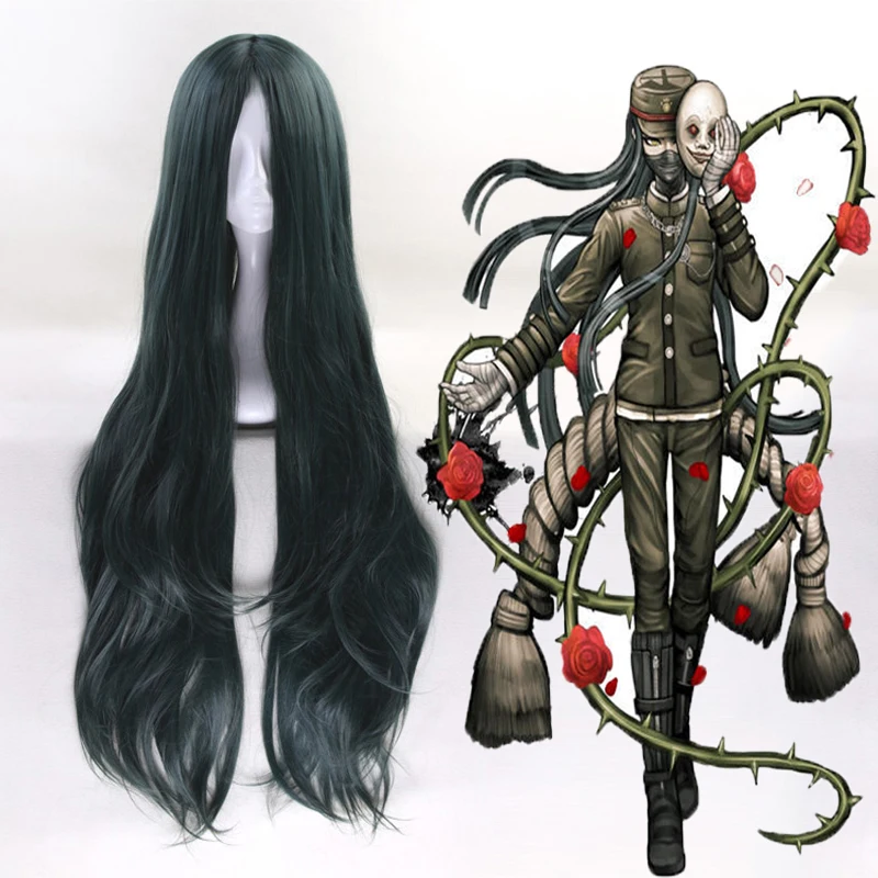 

Game New Danganronpa V3 Cosplay Wig Korekiyo Shinguji Cosplay Hair Wig Heat Resistant Synthetic Wig Halloween Party Women Wigs