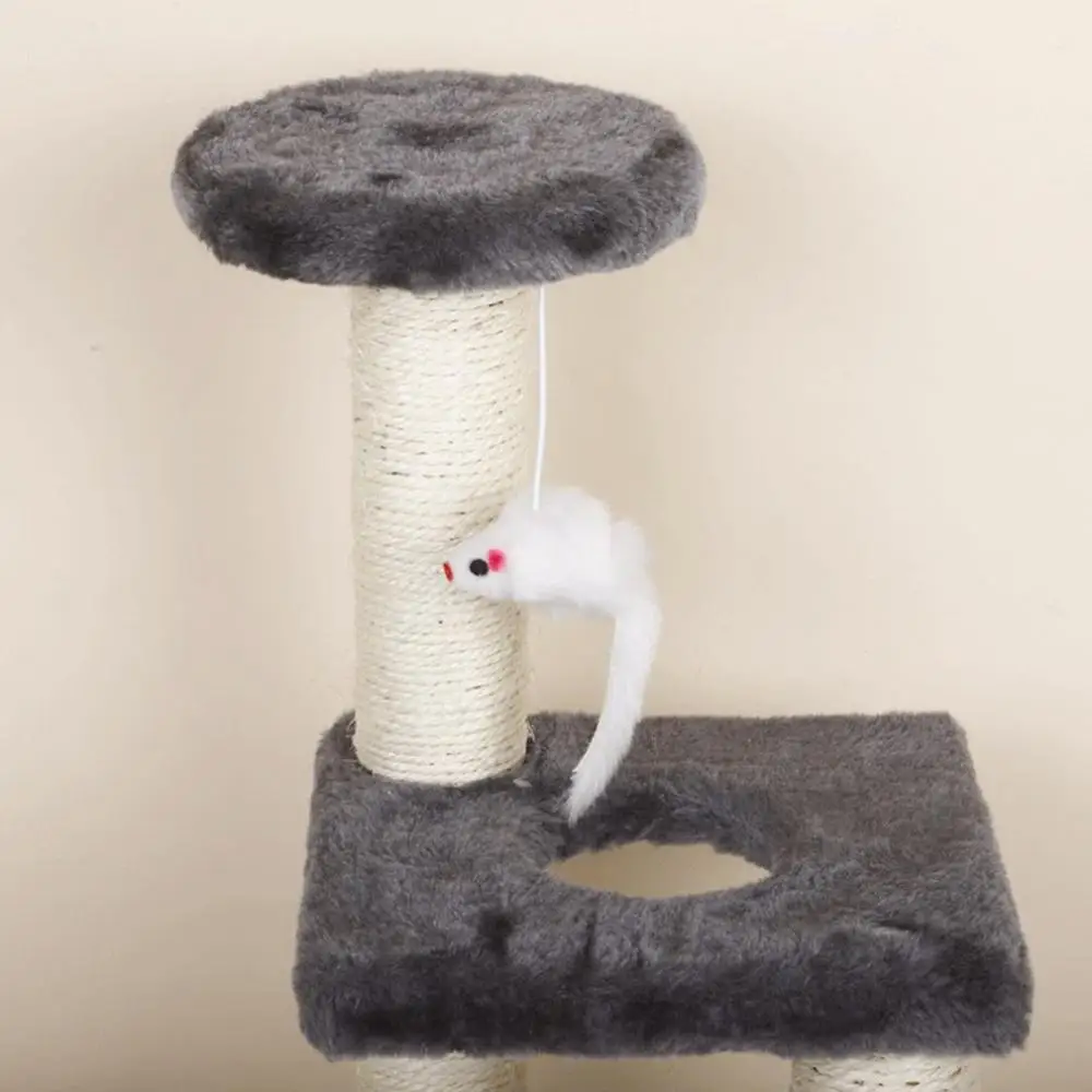 

Cat Toy Wood Scratching Post, Toy House Scratching Post, Condominium Furniture, Climbing Frame