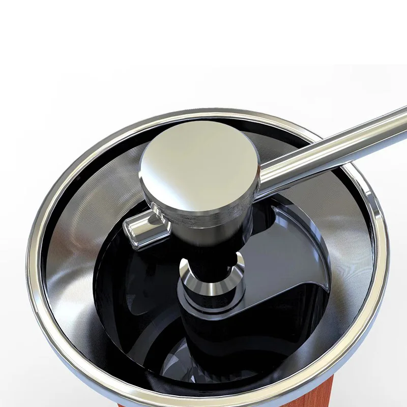 買取 Omnicupコーヒーグラインダーミニステンレス鋼ハンドマニュアル手作り調節可能なコーヒー豆バリグラインダーミルキッチンツールグラインダー