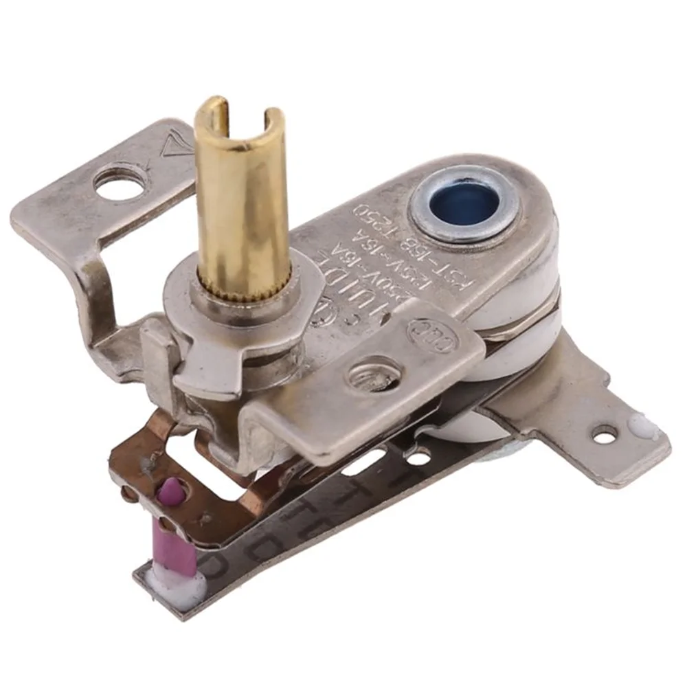 

1PCS AC 250V 16A KDT-200 Adjustable 90 Celsius Temperature Switch Bimetallic Heating Thermostat