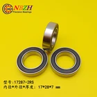 17287-2RS MR17287 17287 17287RS GCR15 шарикоподшипник 17x28x7 фотомагнитный подшипник для ремонта нижней кронштейна