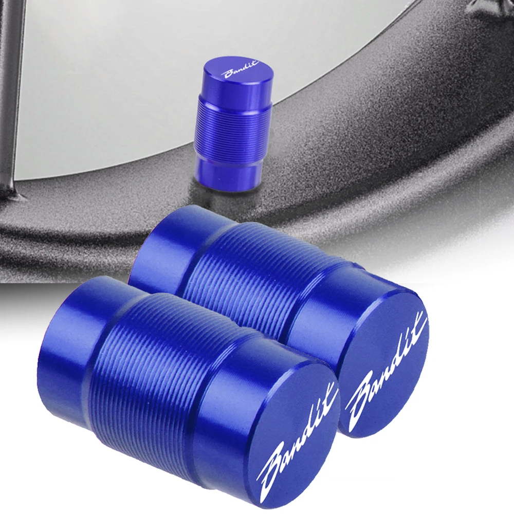 

Motorcycle Vehicle Wheel Tire Valve Air Port Stem Cap For SUZUKI Bandit 1200 1250/S/F 250 400 650 GSF650 bandit GSX1250 GSX1400