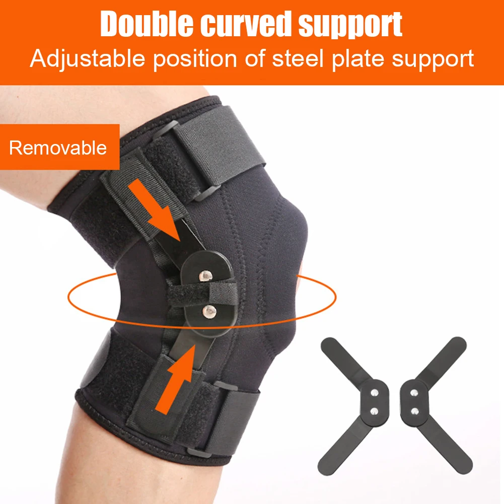 

1pc Sports Compression Knee Protective Strap Pad Adults Patella Guard Wrap Brace Hiking Running Basketball Knee Support Sleeves