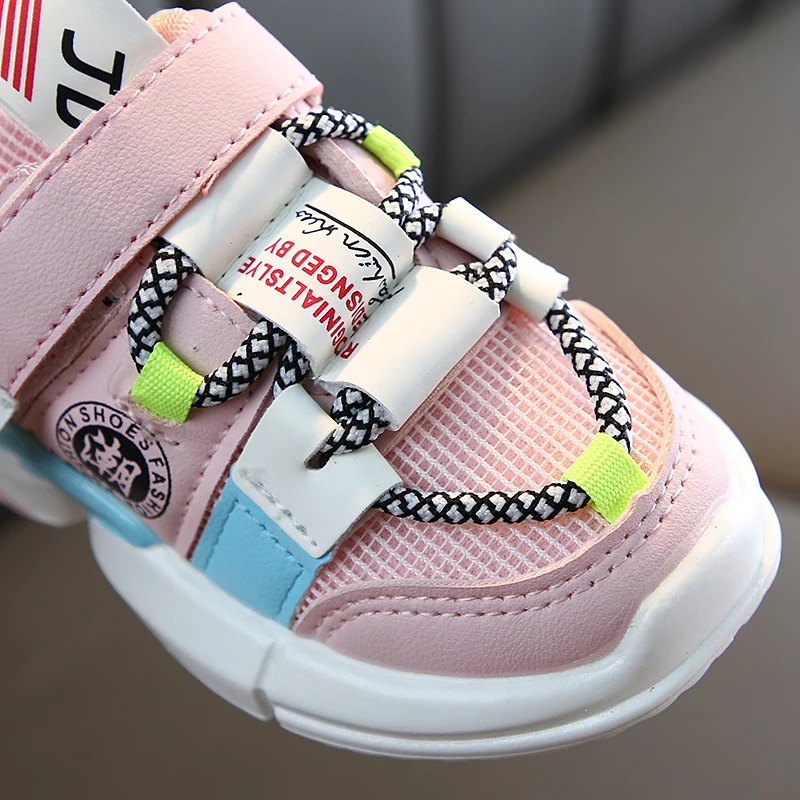 

Autumn new arrivals girls sneakers shoes for baby toddler sneakers shoe size 21-30 fashion breathable baby sports shoes