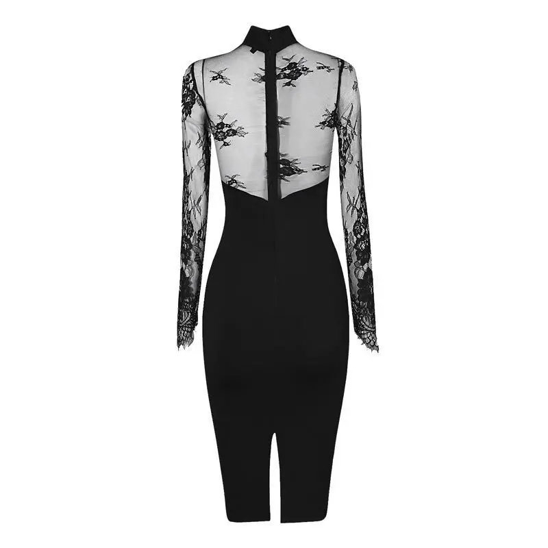 Summer Lace Women Dress 2020 New Fashion Long Sleeveless Ladies Clothes Sexy Dresses Bandage | Женская одежда