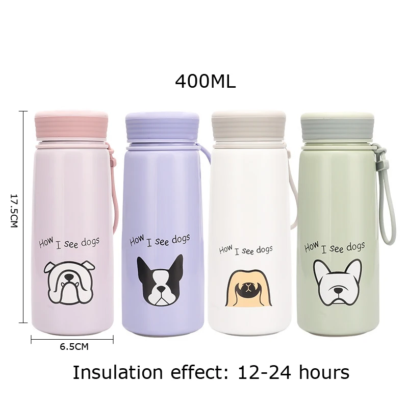 Термос из нержавеющей стали 400 мл термос для кофе чая молока|Вакуумные фляги и