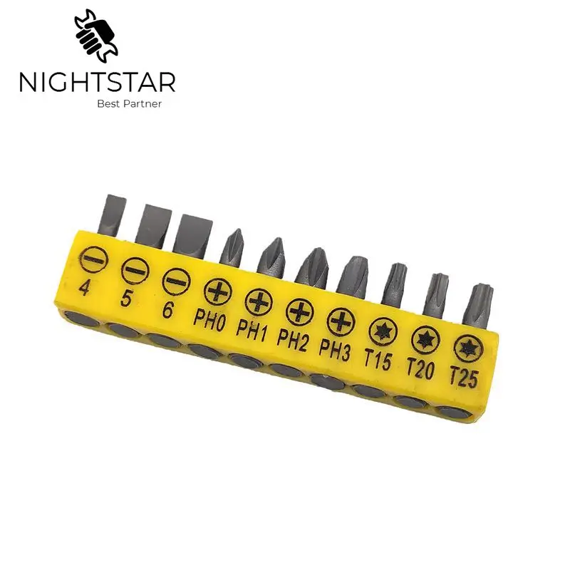 10 шт. электрическая отвертка из легированной стали Набор отверток