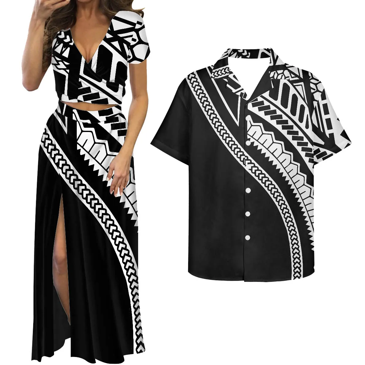 Новое поступление от HYCOOL длинная юбка с высокой талией и топ разрезом