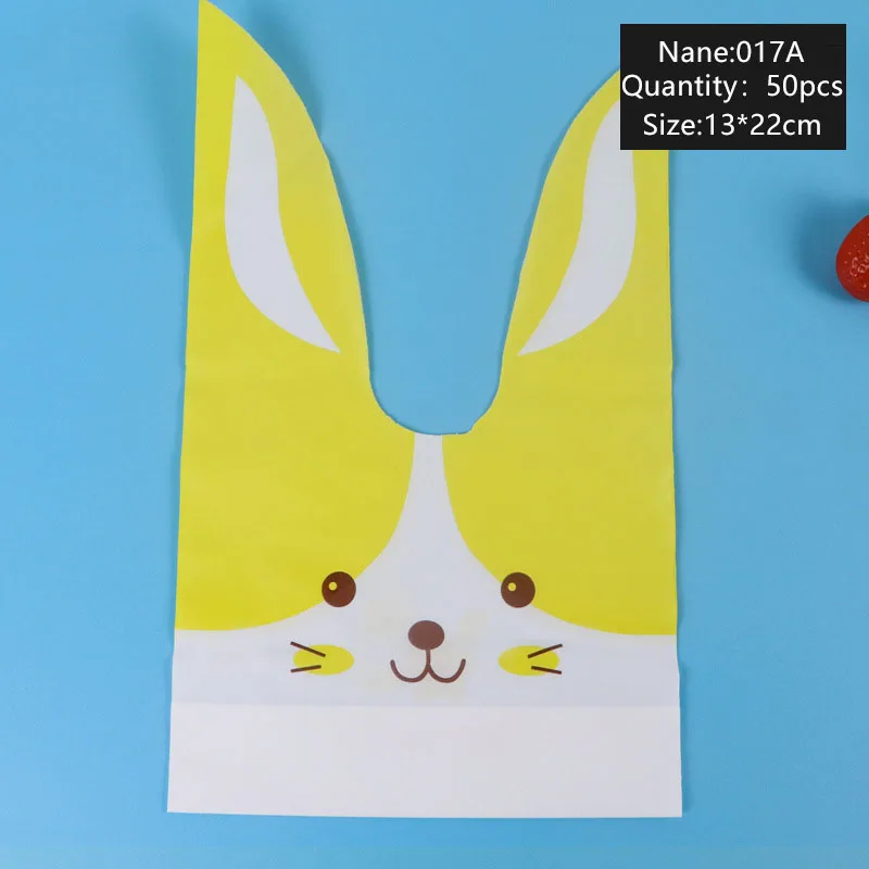 

AQ 50 шт. среднего размера, желтые пятна, улыбка, маленькая собака, лицо, печенье, нуга, длинные уши, Упаковочная Сумка, милый щенок, детский пода...