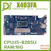x403fa motherboard for asus x403f a403f l403fa l403fac x403fa x403f i5 8265u16gb laptop motherboard original 100 test runs well