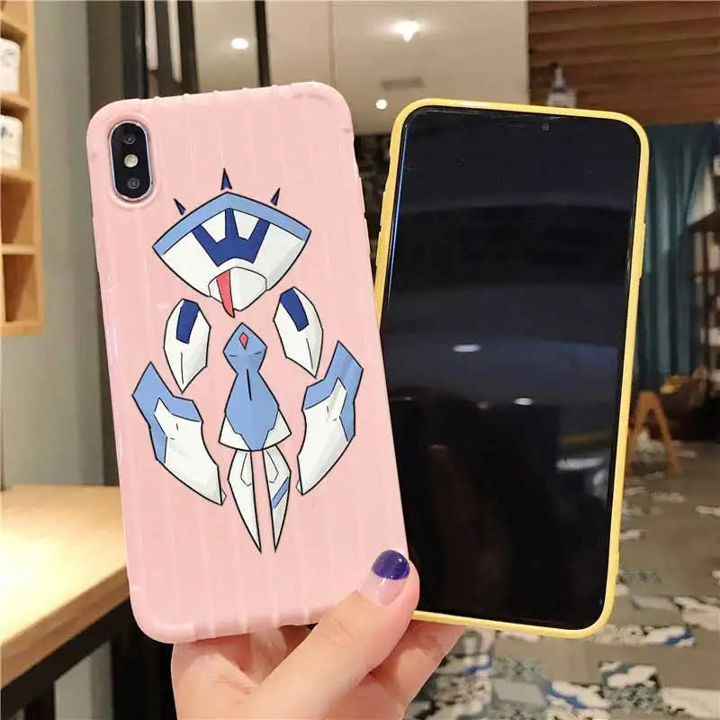 Чехол для телефона Darling in the FranXX с текстурой на колесиках IPhone 11 Pro Max X XS MAX 8 7 6S Plus