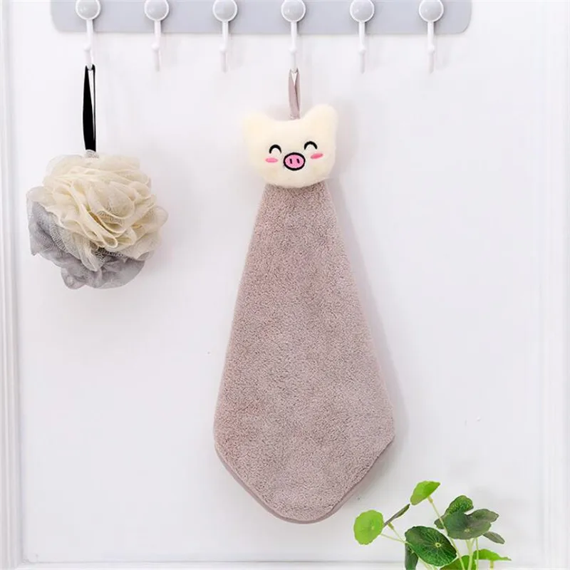 Новинка 1 шт. милое полотенце для рук с изображением поросенка детей детское