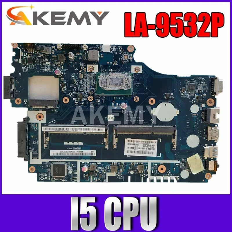

Материнская плата V5WE2 LA-9532P DDR3L для ноутбука Acer Aspire E1-532 E1-572, процессор i5-4200U