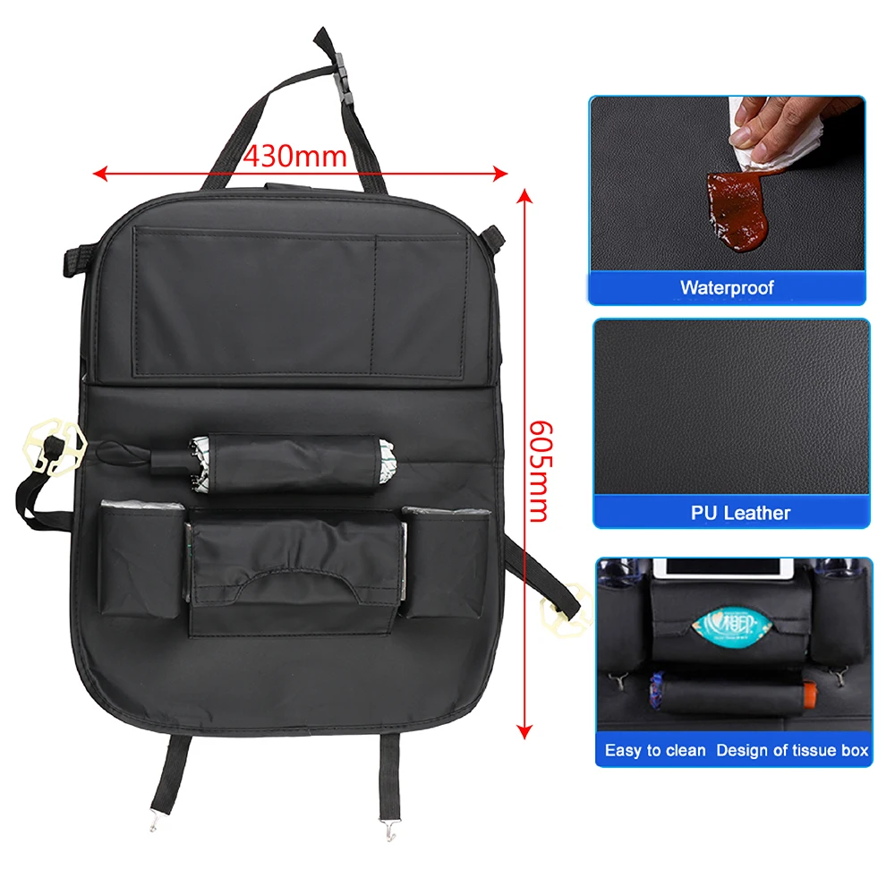 Сумка для хранения на спинку сиденья автомобиля органайзер путешествий