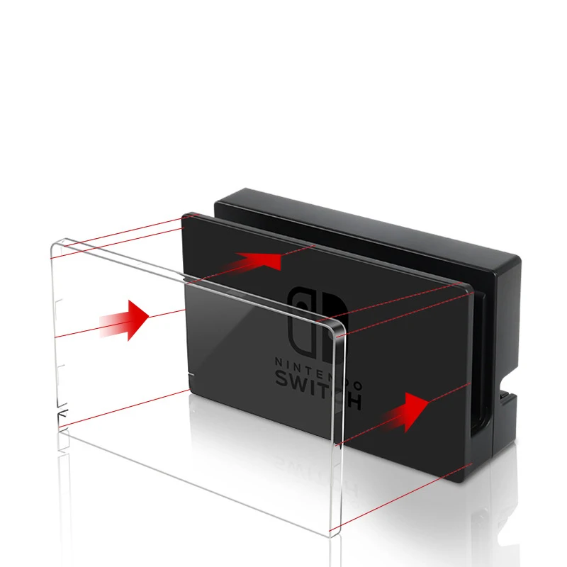 Защитный чехол NS Switch для док-станции Nintendo TV Dock цветной защитный жесткий ПК |