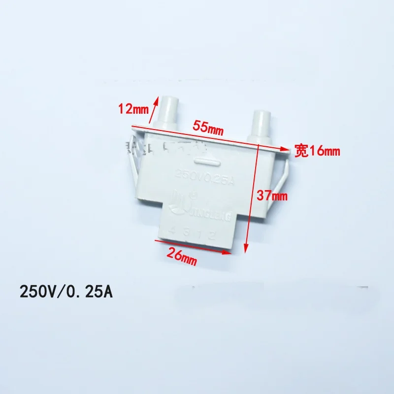 

1 PCS Refrigerator Parts Fridge Door Switch 250V 0.25A with 4 pins