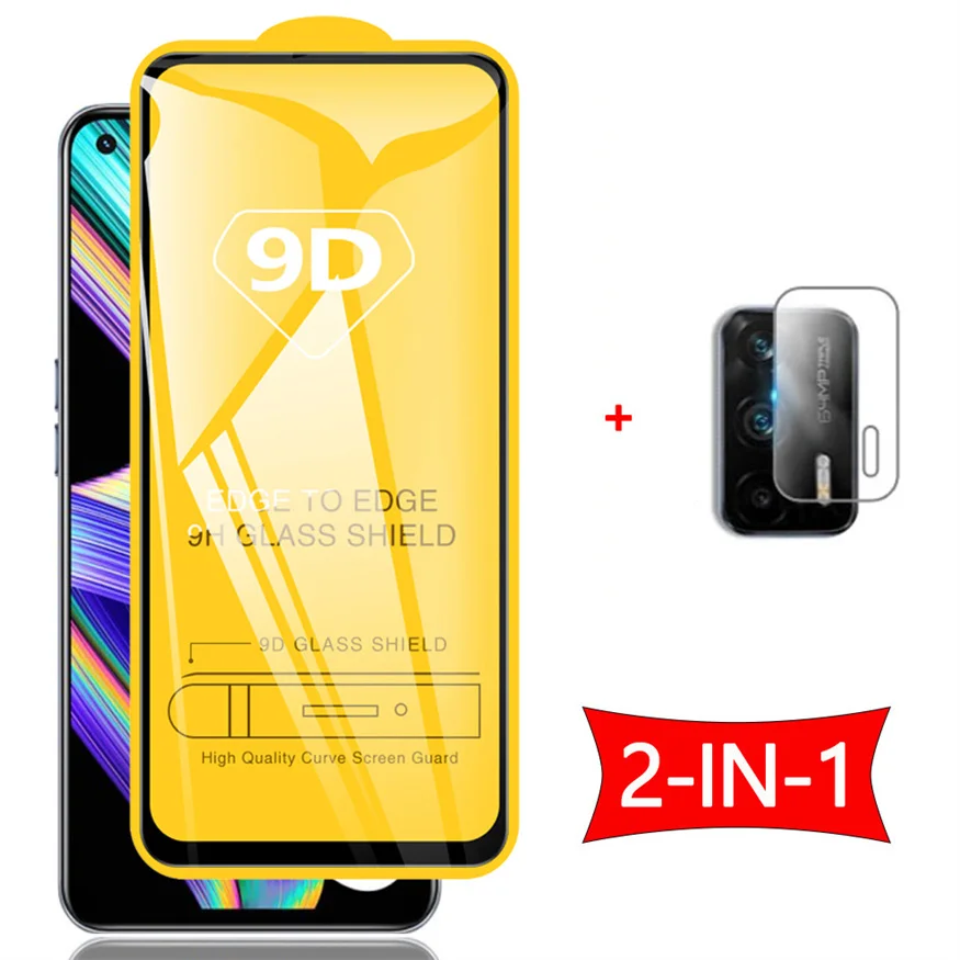 

2-in-1, tempered glass for realme gt neo glass realme 8 pro realmi gt neo flash camera protection realme-gt 5g screen protector
