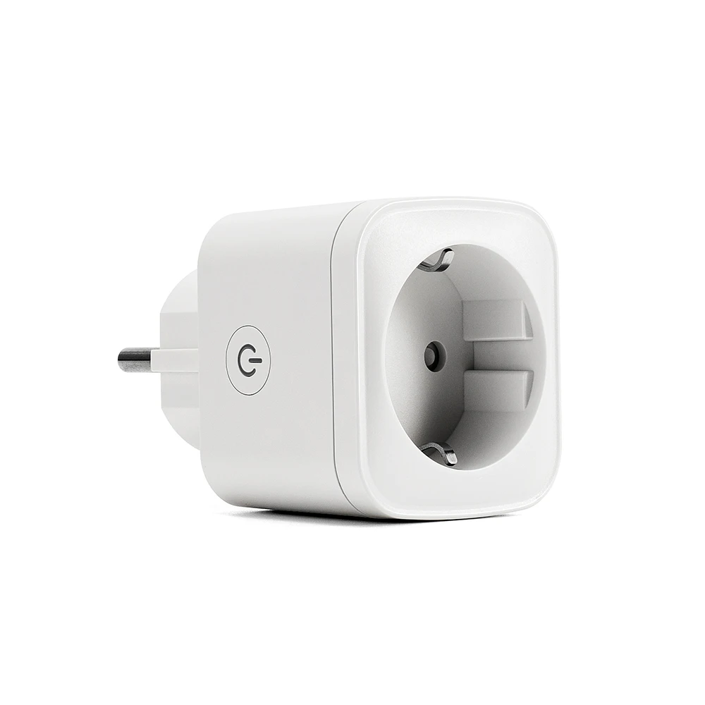 Smart Wifi Power Plug, 16A Wireless Home Inteligente Decorated EU Socket, Compatible With Google Assistant And Alexa