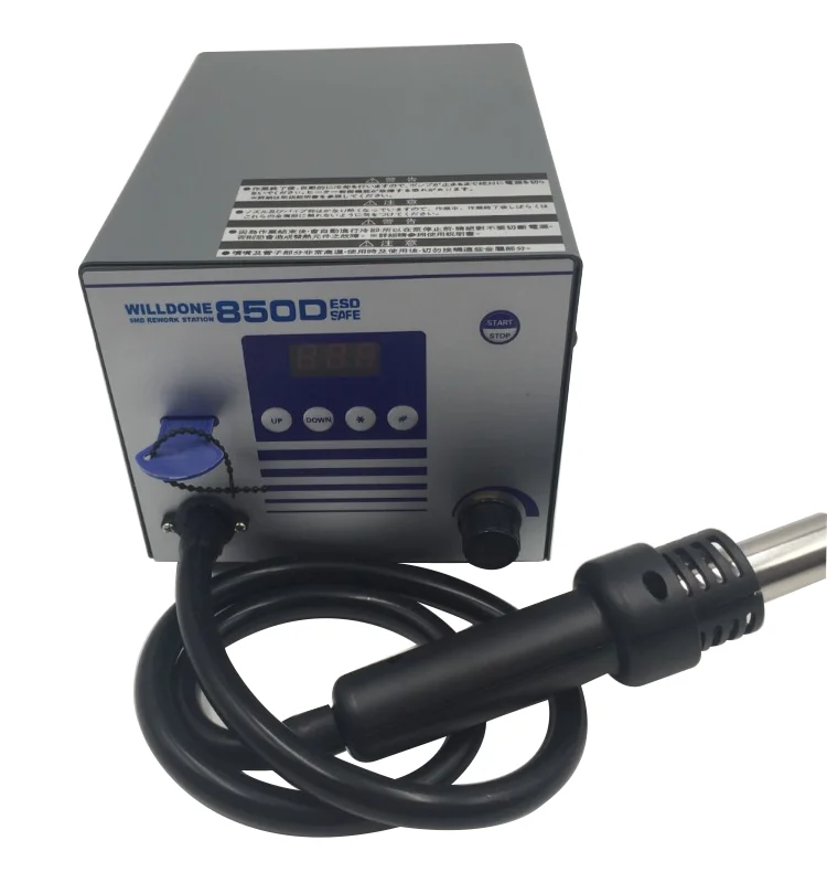

Promotional Industrial Hot Air SMD Reworking Soldering Station Price
