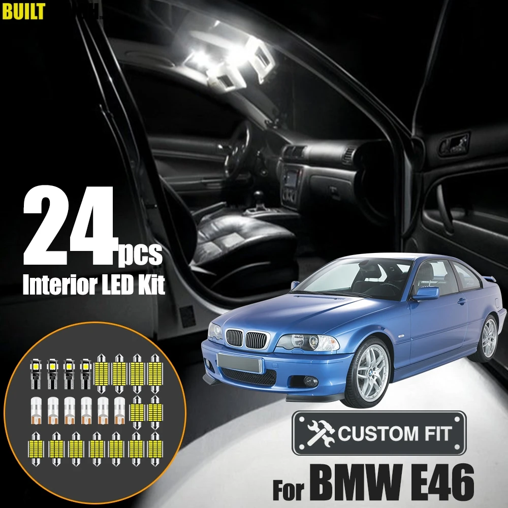 Xukey 22X для BMW E46 316i 318i 320i 323i M3 1999 2005 внутренняя карта кабина светодиодный светильник