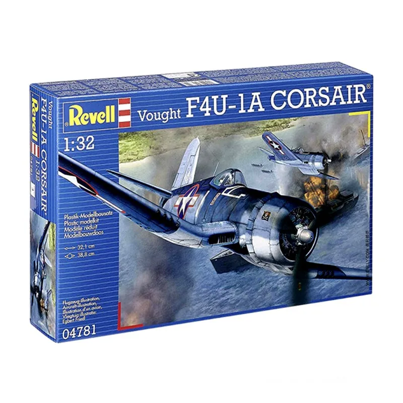 

REVELL Сборная модель самолета Модель 1/32 U.S.S точно F4U-1A Corsair #04781